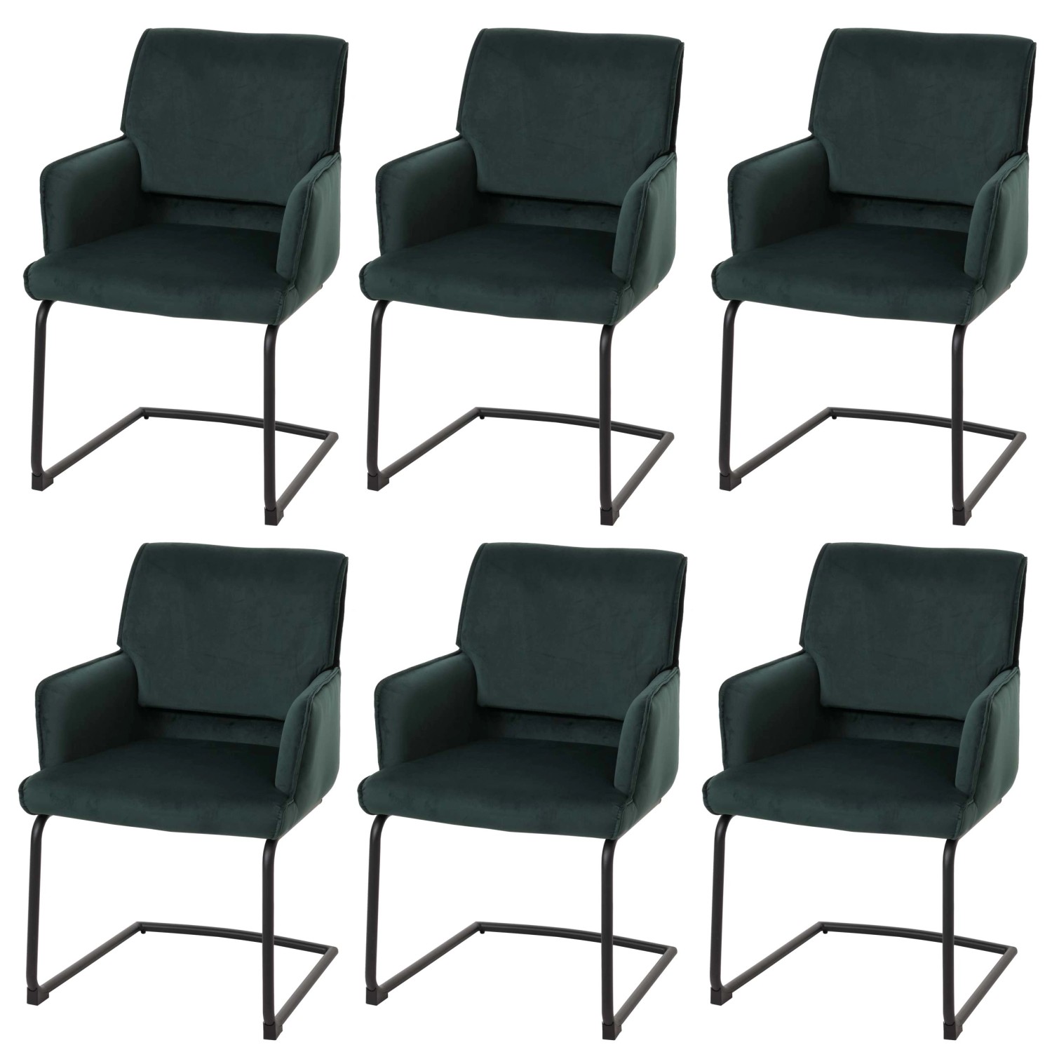 MCW Freischwinger N60 6er-Set Grün günstig online kaufen