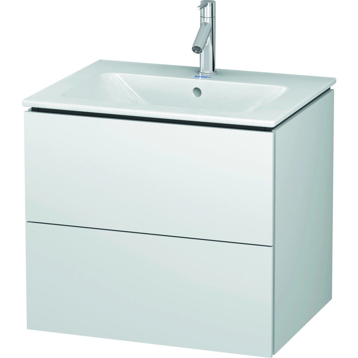 Duravit Waschbeckenunterschrank L-Cube Weiß matt 62 cm