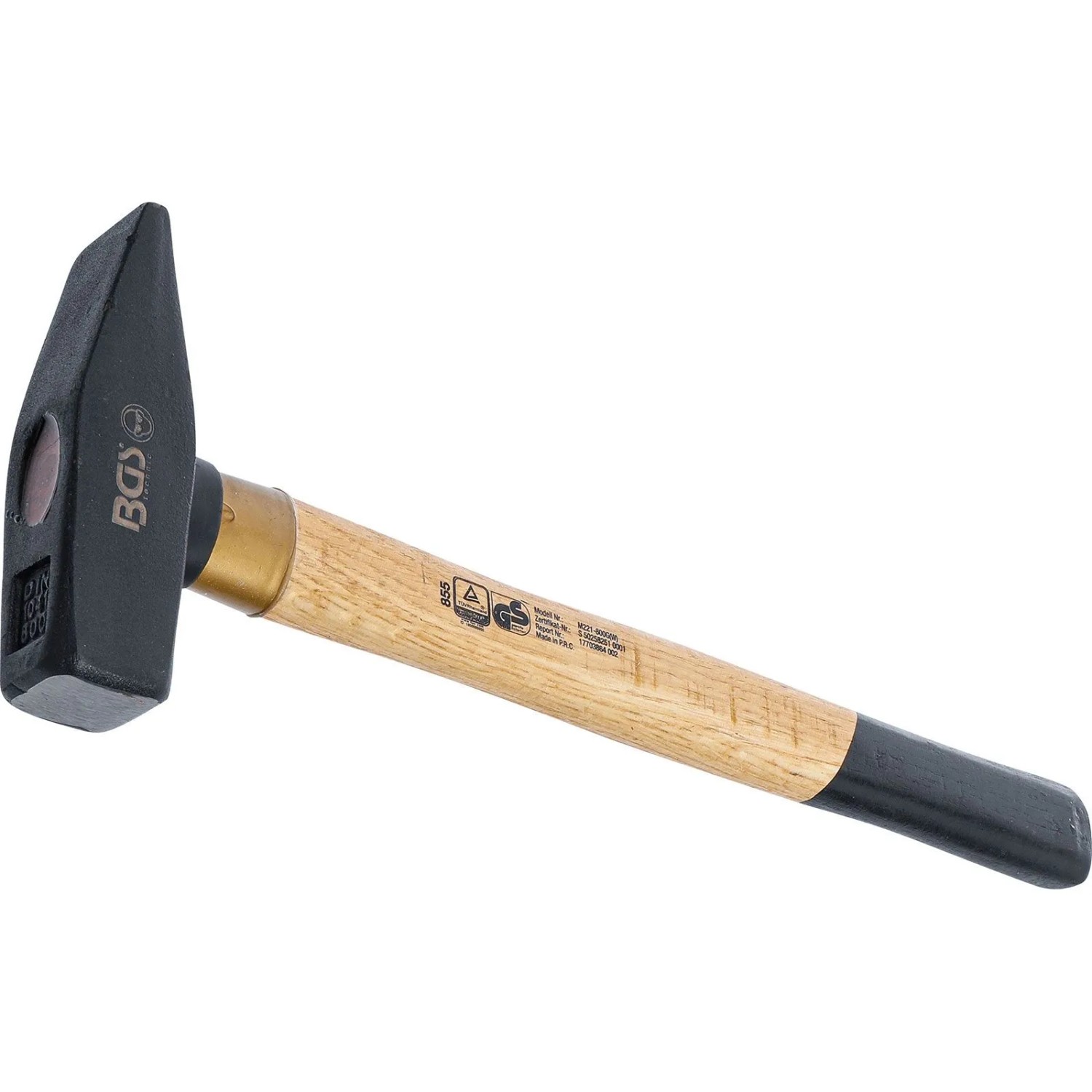 BGS Schlosserhammer Holz Stiel DIN 1041 800 G 855