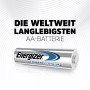 Energizer Ultimate Lithium AA Batterie, Mignon, 4er-Pack.