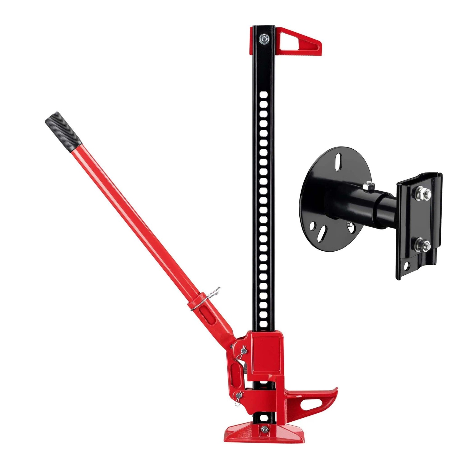 Wiltec Farm Jack Kompakt-Transport-Set Wagenheber 3000Kg Offroad Stockwinde Atv