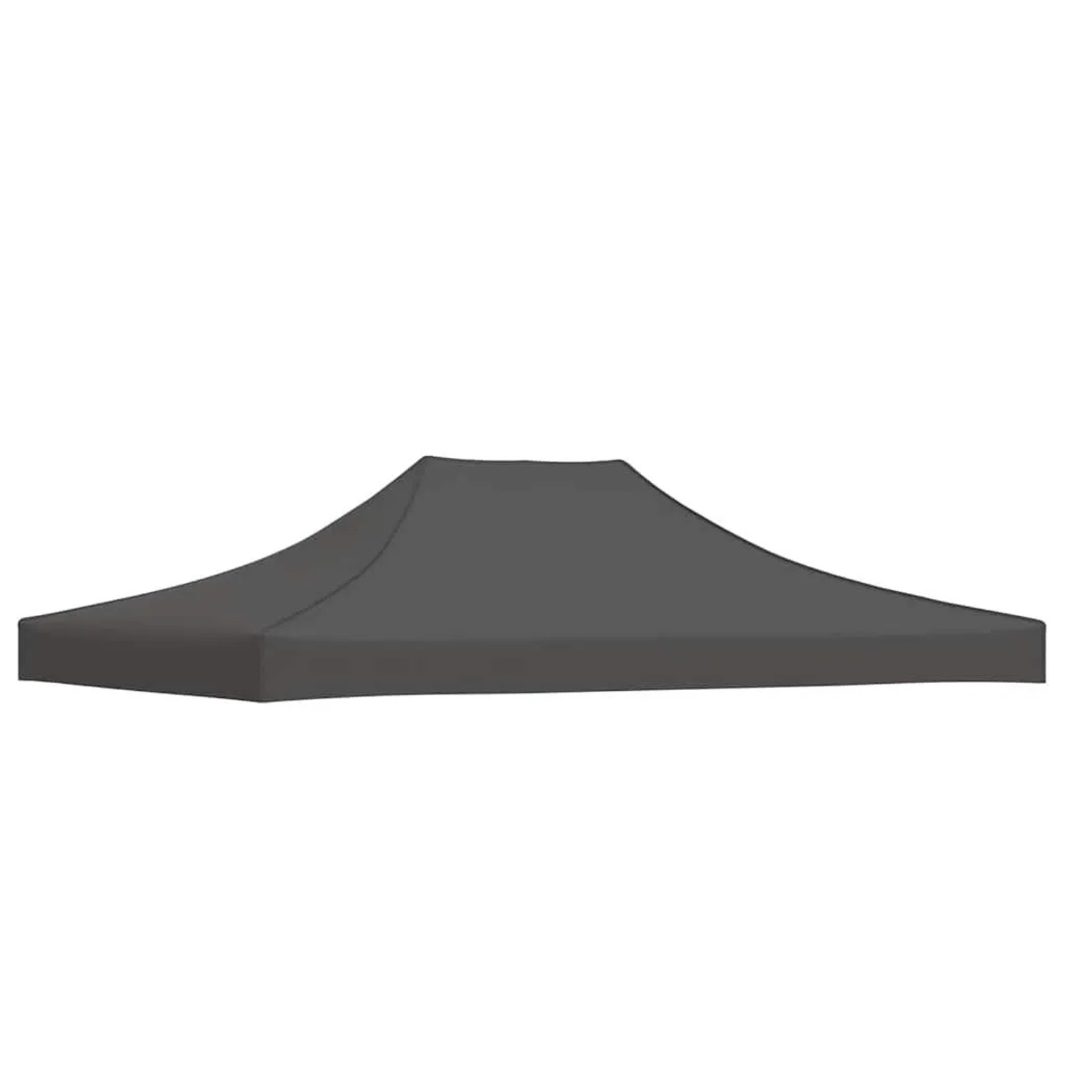 vidaXL Partyzelt-Dach 4,5x3 m Anthrazit 270 g/m² 315364