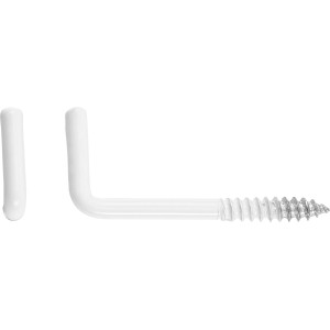 Schraubhaken Gerade Verzinkt Ø 2,8 x 30 mm 8 Stück