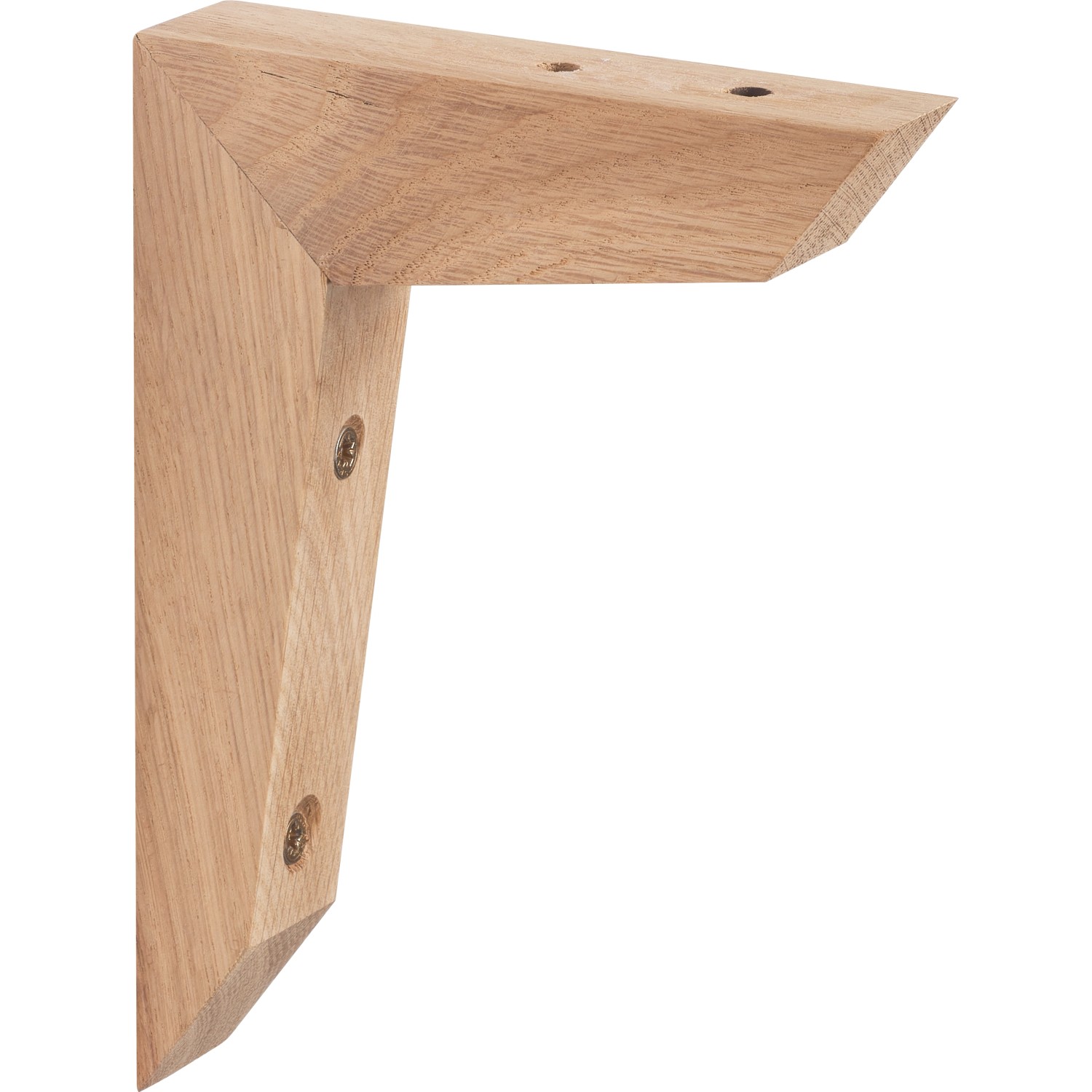 Holzkonsole Eiche 17,5 cm x 12,5 cm