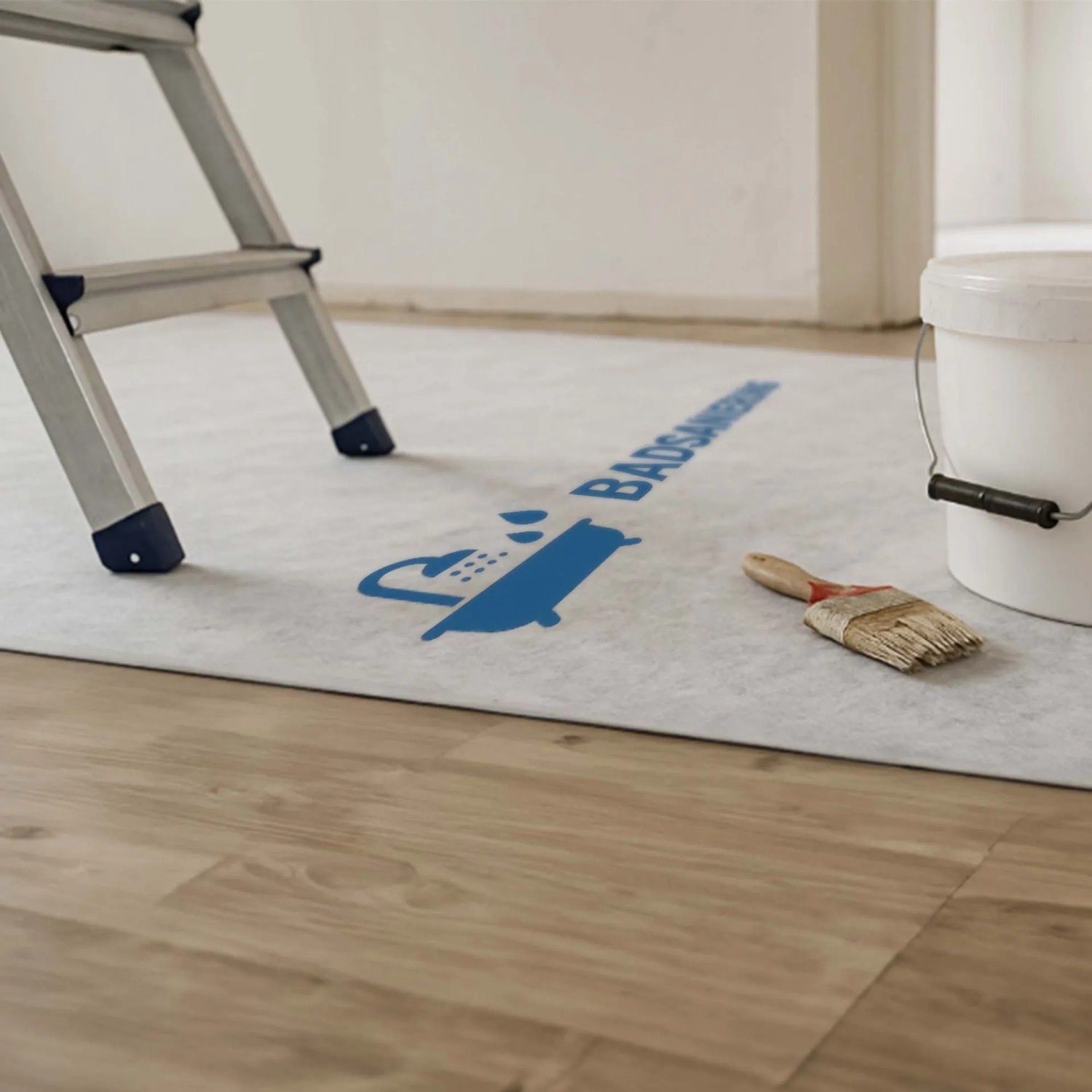 Scorprotect Boden- und Treppenschutzvlies Selbsthaftend Mit Logo 0,65 M X 25 M 140 G M²_2