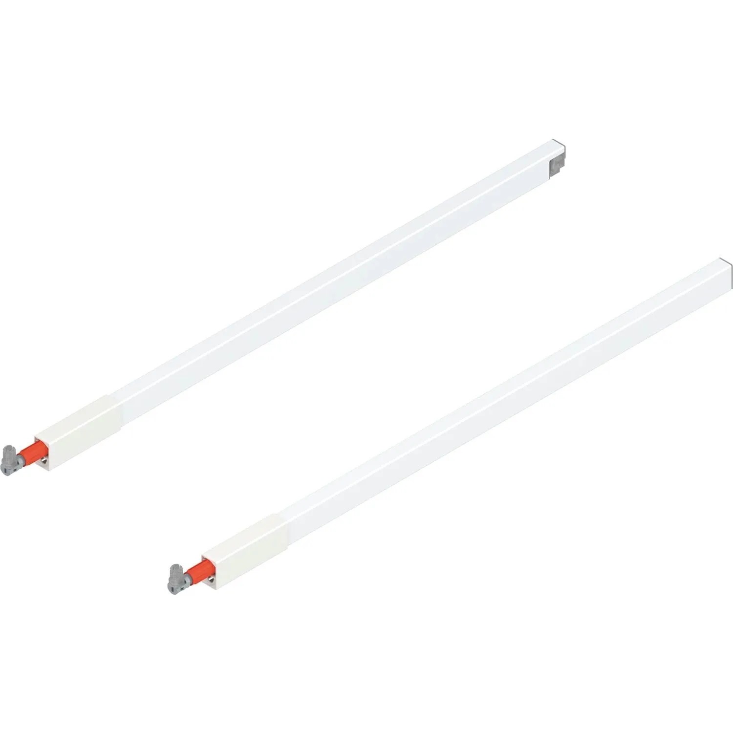 Blum Längsreling-Set Tandembox antaro Nennlänge 600 mm Seidenweiß