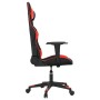 vidaXL Gaming-Stuhl mit Massagefunktion Schwarz und Rot Kunstleder 345512_4