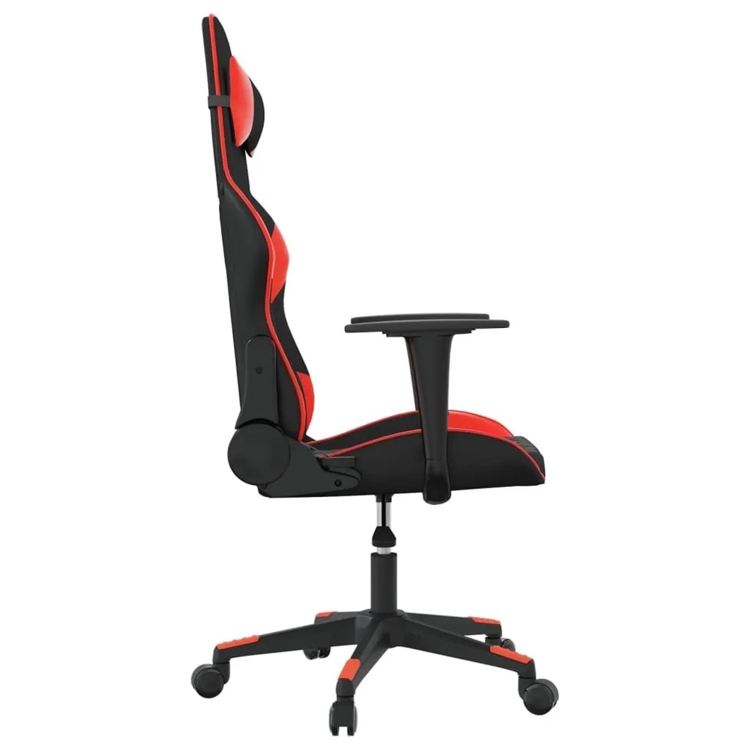 vidaXL Gaming-Stuhl mit Massagefunktion Schwarz und Rot Kunstleder 345512_4