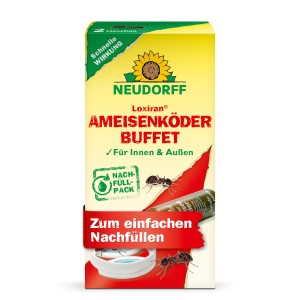 Neudorff Loxiran Ameisenköder, 2x20ml, zur Ameisenbekämpfung im Haus und Garten.