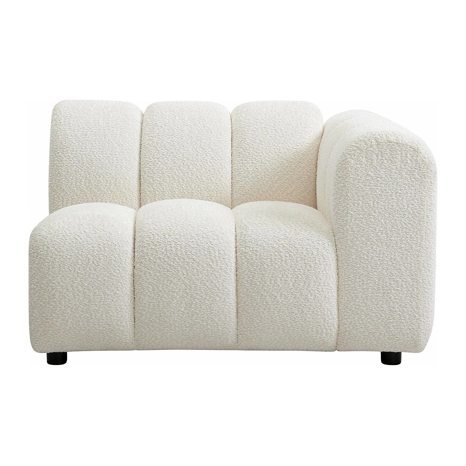 Vente-unique Sessel Mit Gerader Rückenlehne Jutini Gebrochenes Weiß 116 cm