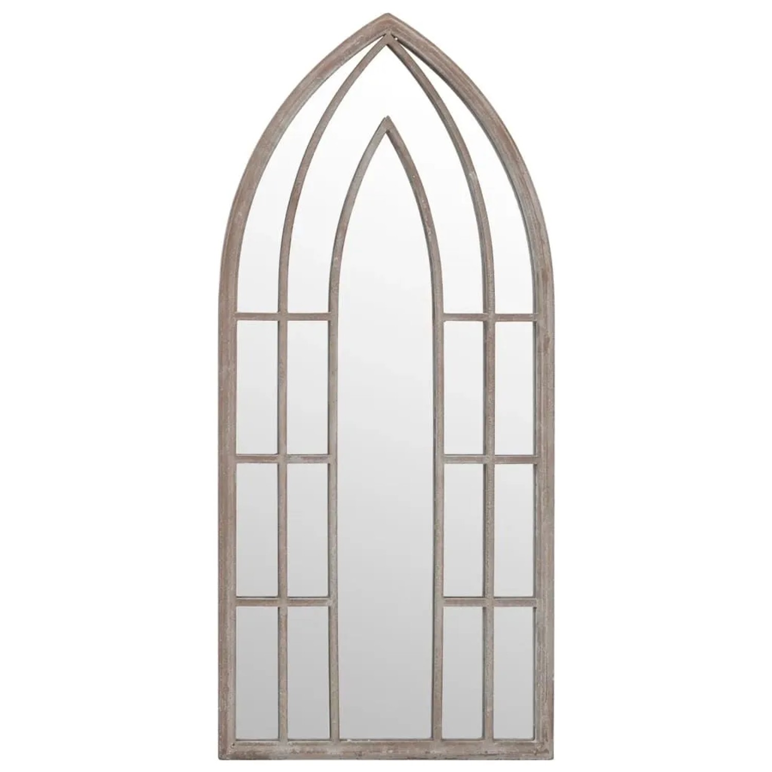 vidaXL Spiegel Sandfarben 70x30 cm Eisen für den Innenbereich 3093525