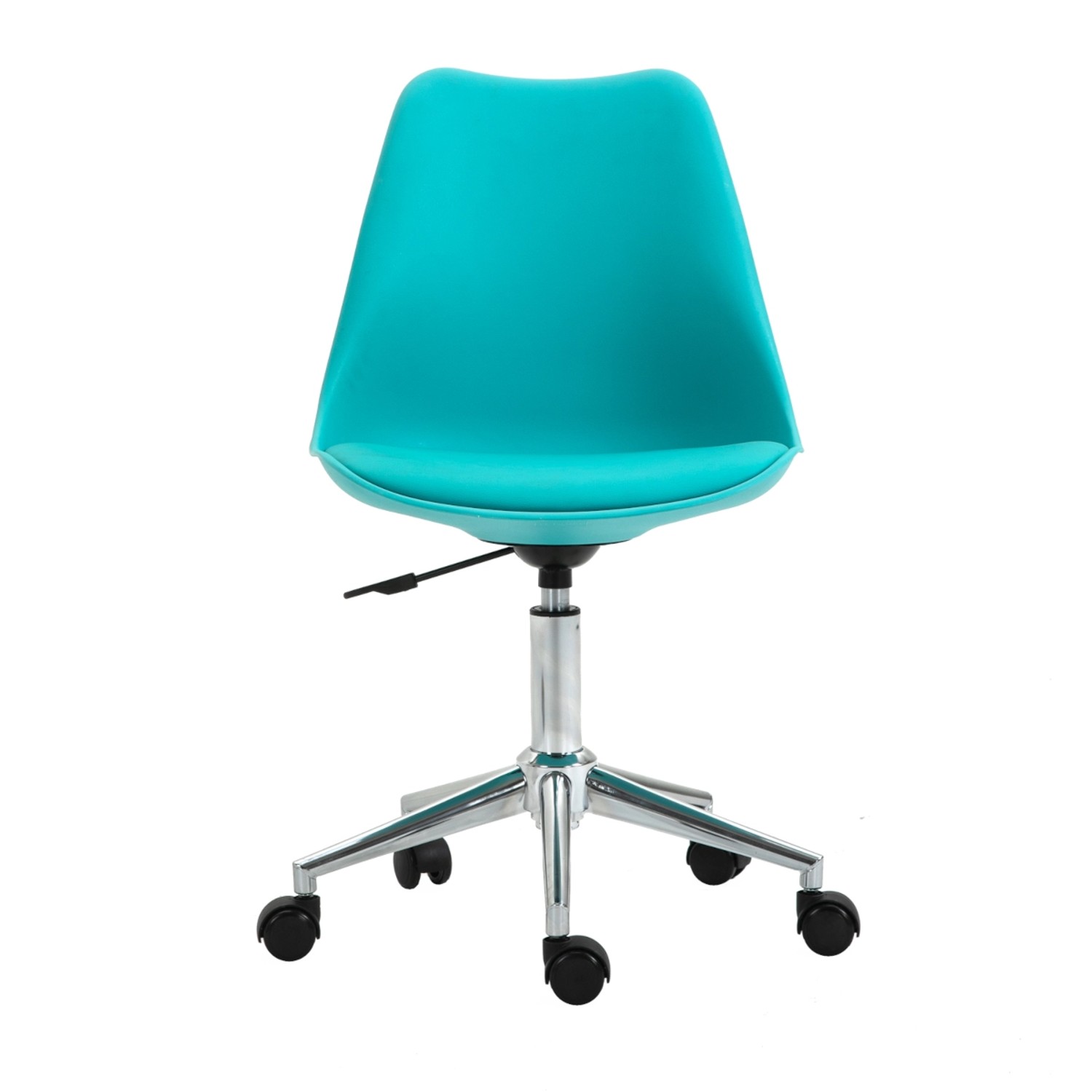 Svita Eddy Kinderstuhl, türkis, höhenverstellbarer Drehstuhl für Kinder.