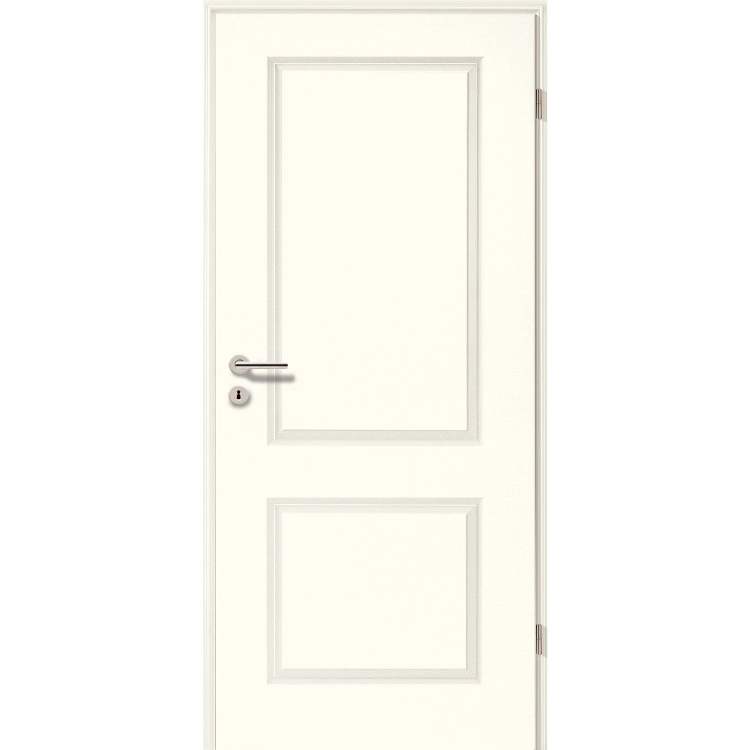 Zimmertür Brillant Classic Weißlack 86 x 198,5 cm Anschlag Rechts RAL 9016