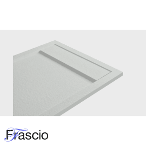 Frascio New Tecnology Duschwanne 80 x 105 cm Perlgrau Vulcano Line