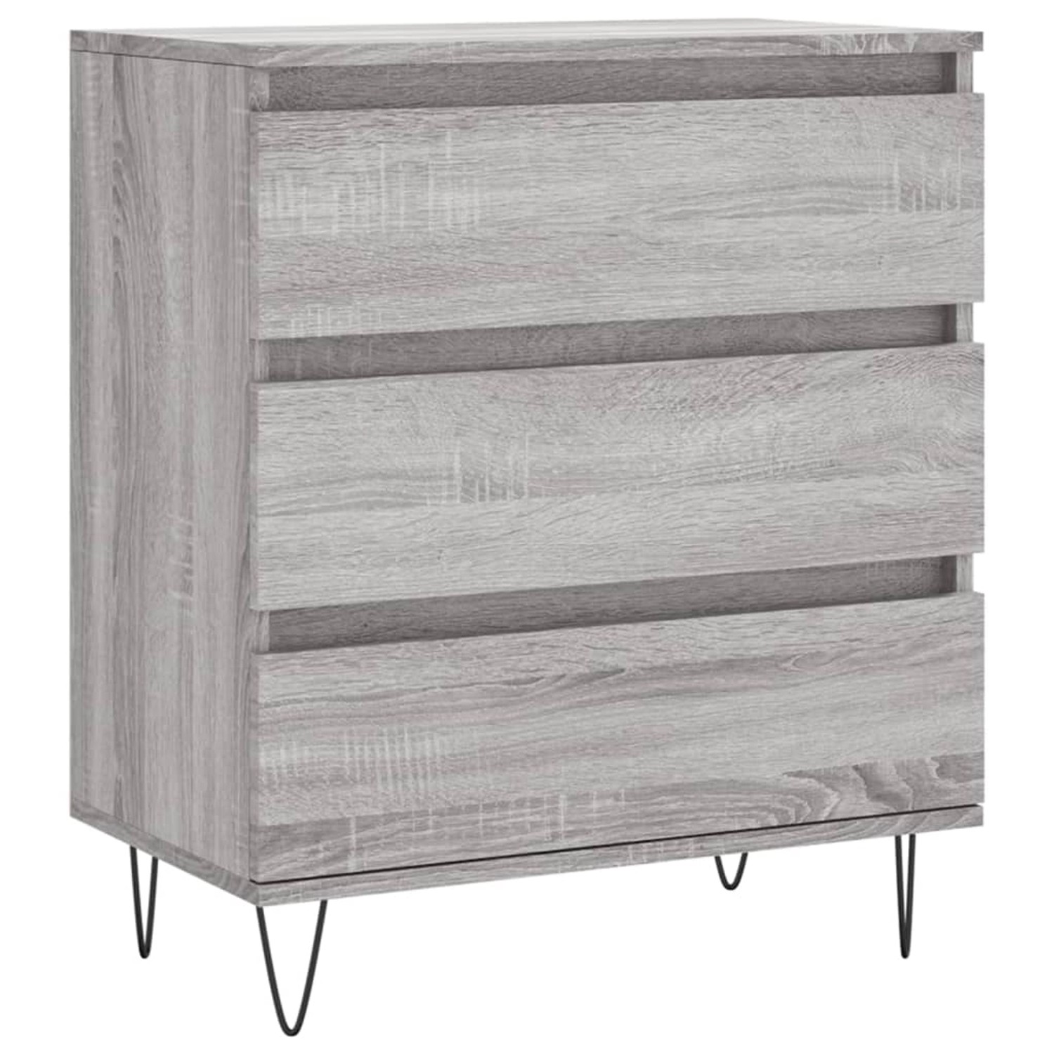 vidaXL Sideboard Grau Sonoma 60x35x70 cm Holzwerkstoff 827186 günstig online kaufen
