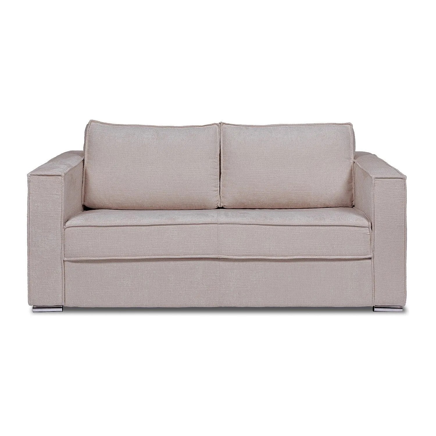 Vente-unique Schlafsofa Loreto Taupe 195 cm