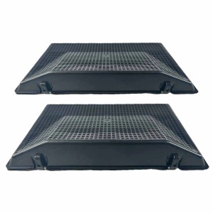 AIR2GO Aktivkohlefilter für Turboair F00397/1S 2 Stück