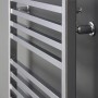 Ximax Badheizkörper C4 Chrom, 1260x500 mm, 325 Watt. Detailansicht des verchromten Heizkörpers.