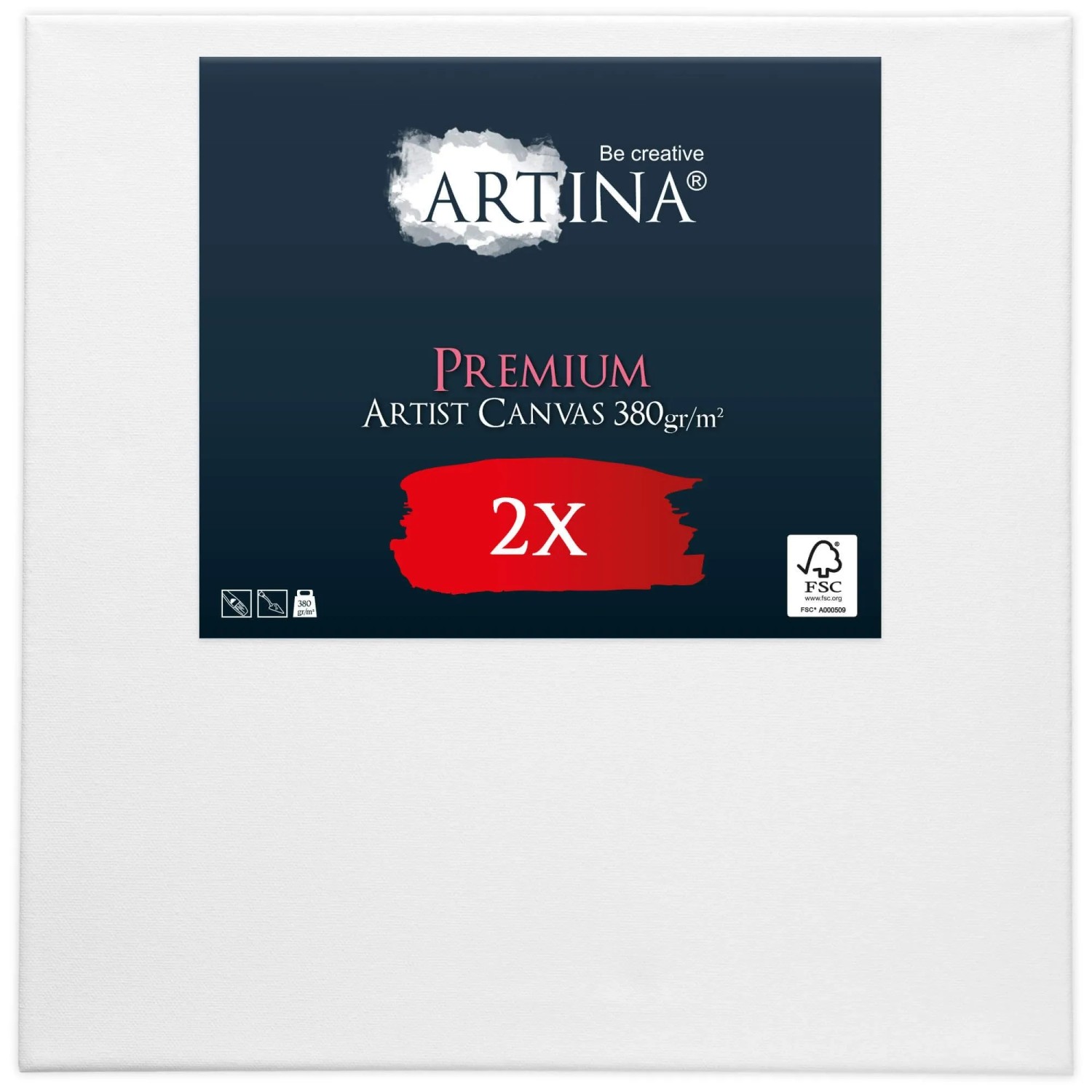 Artina Premium Keilrahmen 40x40cm FSC 2tlg günstig online kaufen