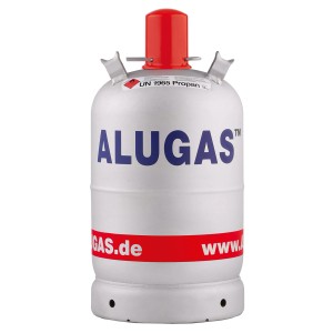 WestfalenGas Alugas Propan 11 kg Nutzungsflasche (Leergut) für Grill, Heizpilz & Camping.