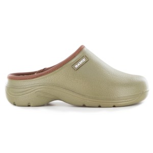 Blackfox Winterclog Sherlow Khaki, Größe 37. Gartenclog aus EVA mit warmem Innenfutter.
