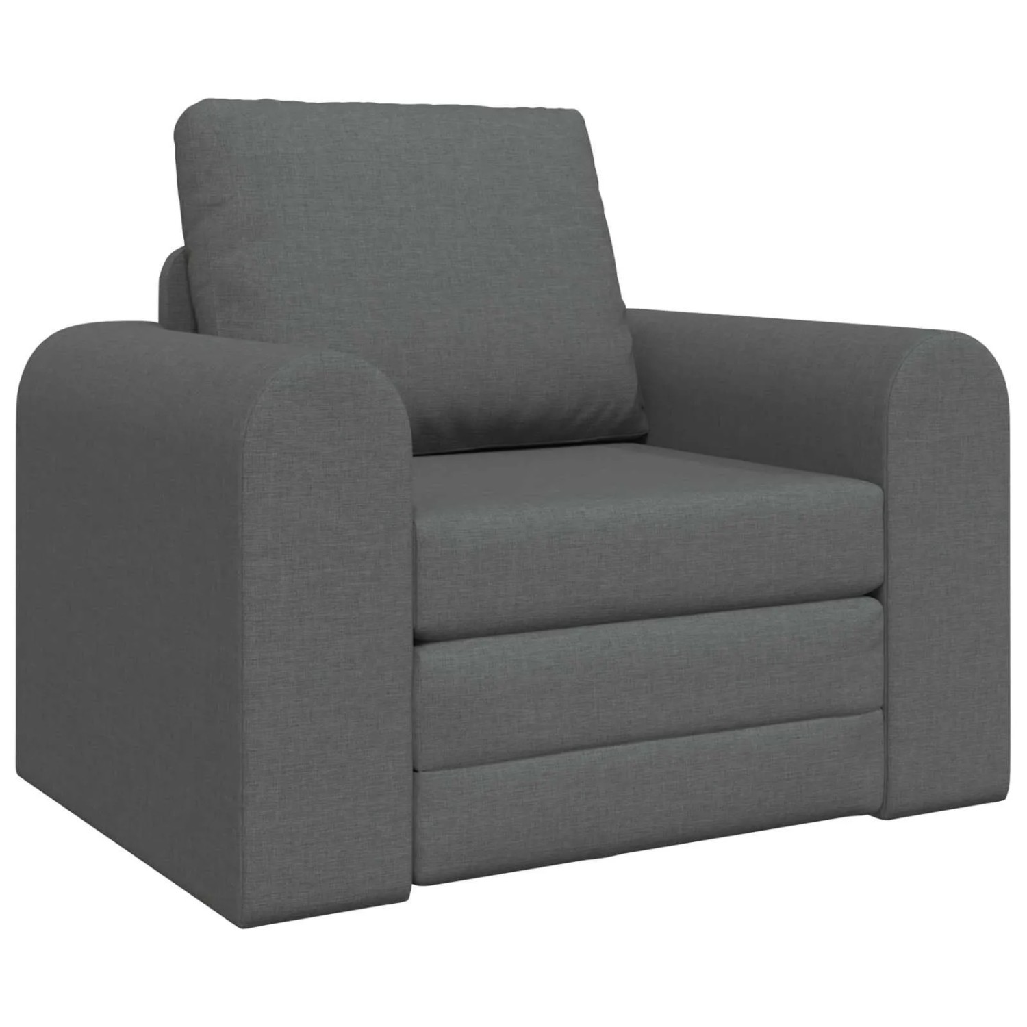 vidaXL Klappsofa Bett Dunkelgrau 98 x 71 x 83 cm Stoff 42030501 günstig online kaufen