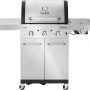 Char-Broil Gasgrill Professional Pro S 3 mit 3 Brennern und TRU-Infrared-System. Grillwagen aus Edelstahl mit Seitenablagen.