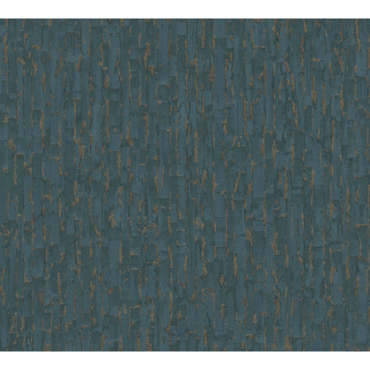 A.S. Creation Vliestapete Modern Oberfläche 10,05 m x 0,53 m Blau-Gold FSC® günstig online kaufen