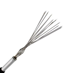 Galaflor Laubstecher mit 12 Spitzen und Teleskopstiel aus Aluminium.