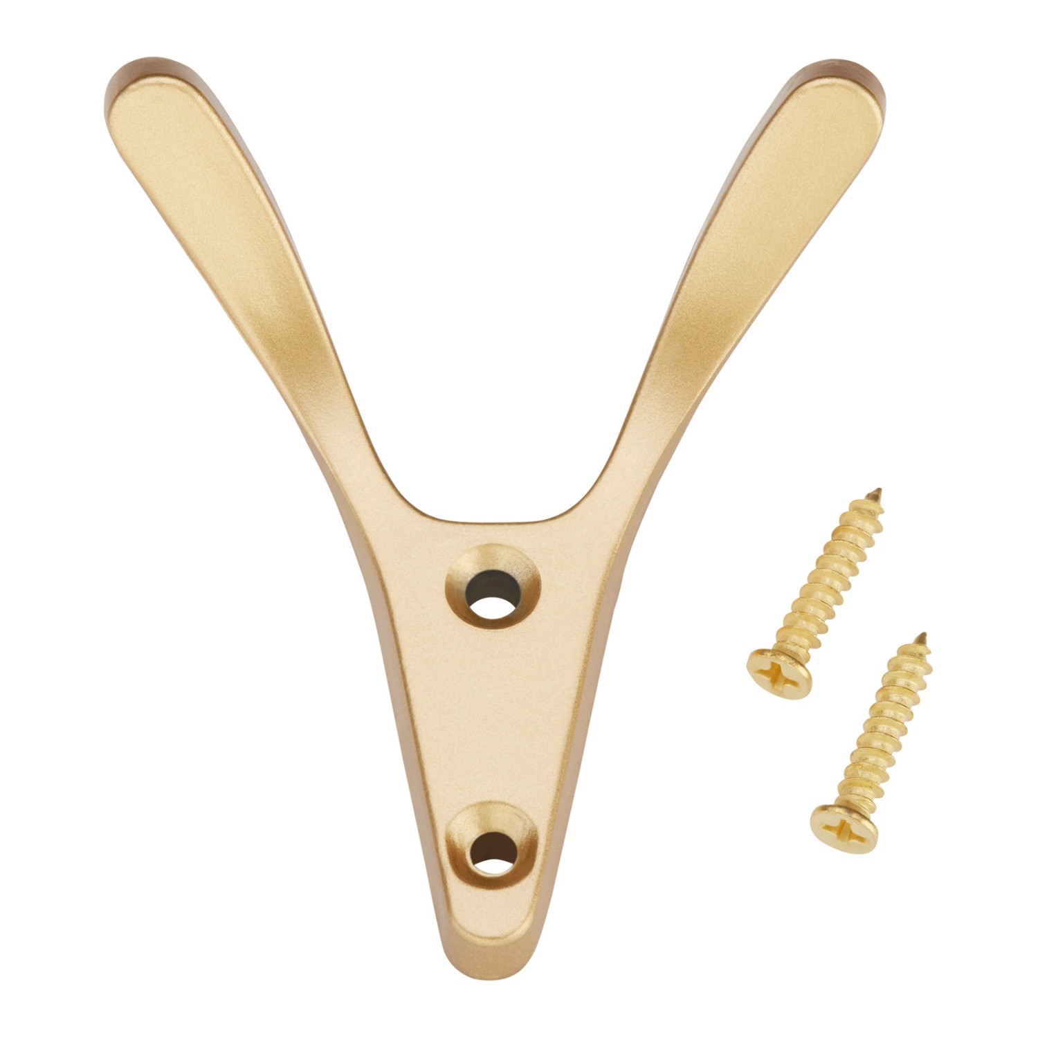 Thumbnail - SOTECH Kleiderhaken VOLTA Messingoptik 77 x 68 x 30 mm