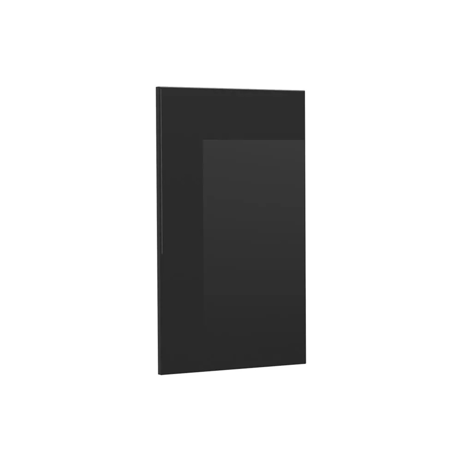 Vicco Küchenfront R-Line Schwarz Hochglanz 36 x 59 Möbelfront für den Eckhängeschrank Art Nr 40909