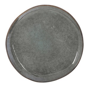 Grüner Mica Decorations Tabo Frühstücksteller (Ø 20,5 cm) aus Keramik.