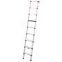 Hailo Alu-Teleskopleiter T100 FlexLine, ausziehbar und platzsparend.