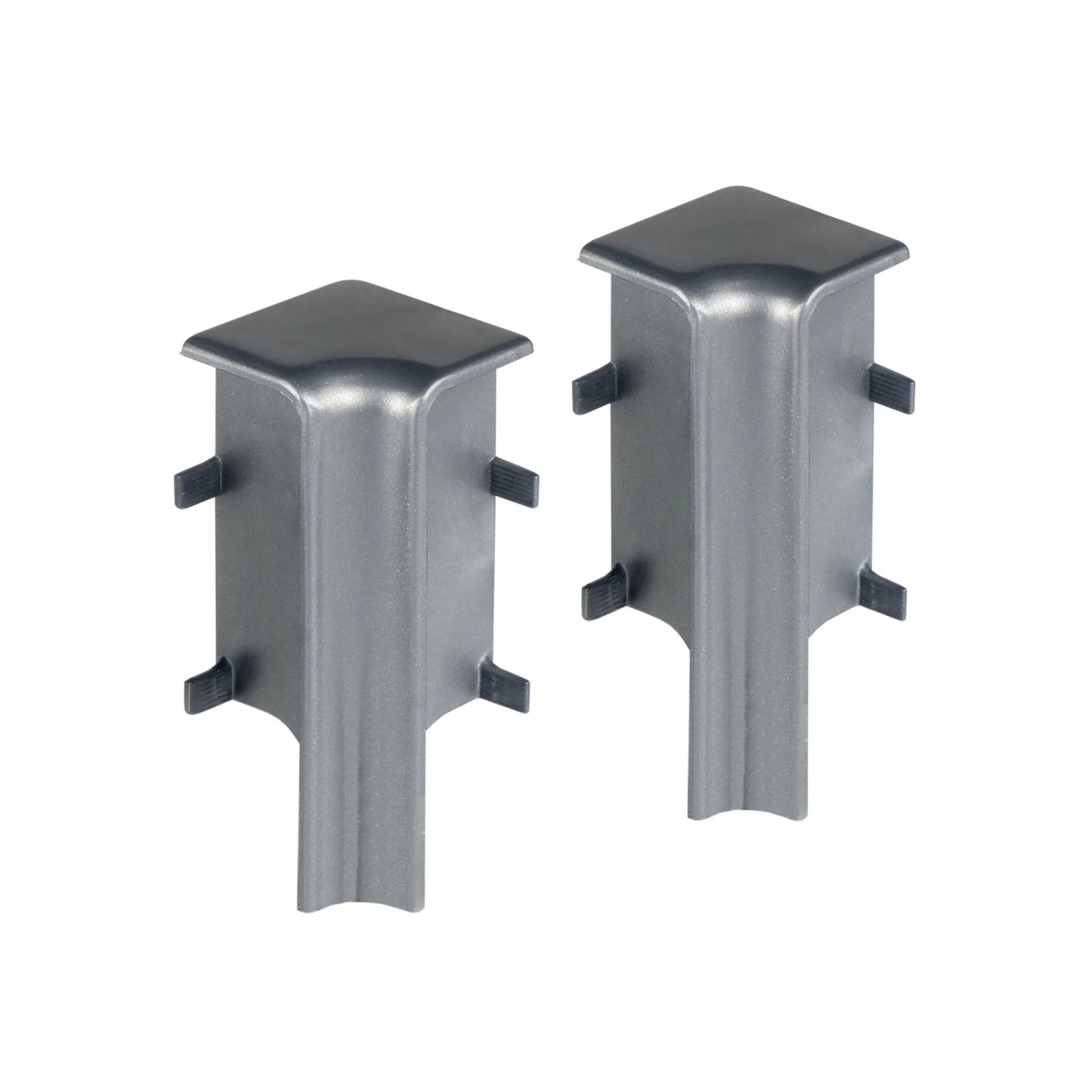 Innenecken für Sockelleiste 16 mm x 58 mm Silber 2 Stück