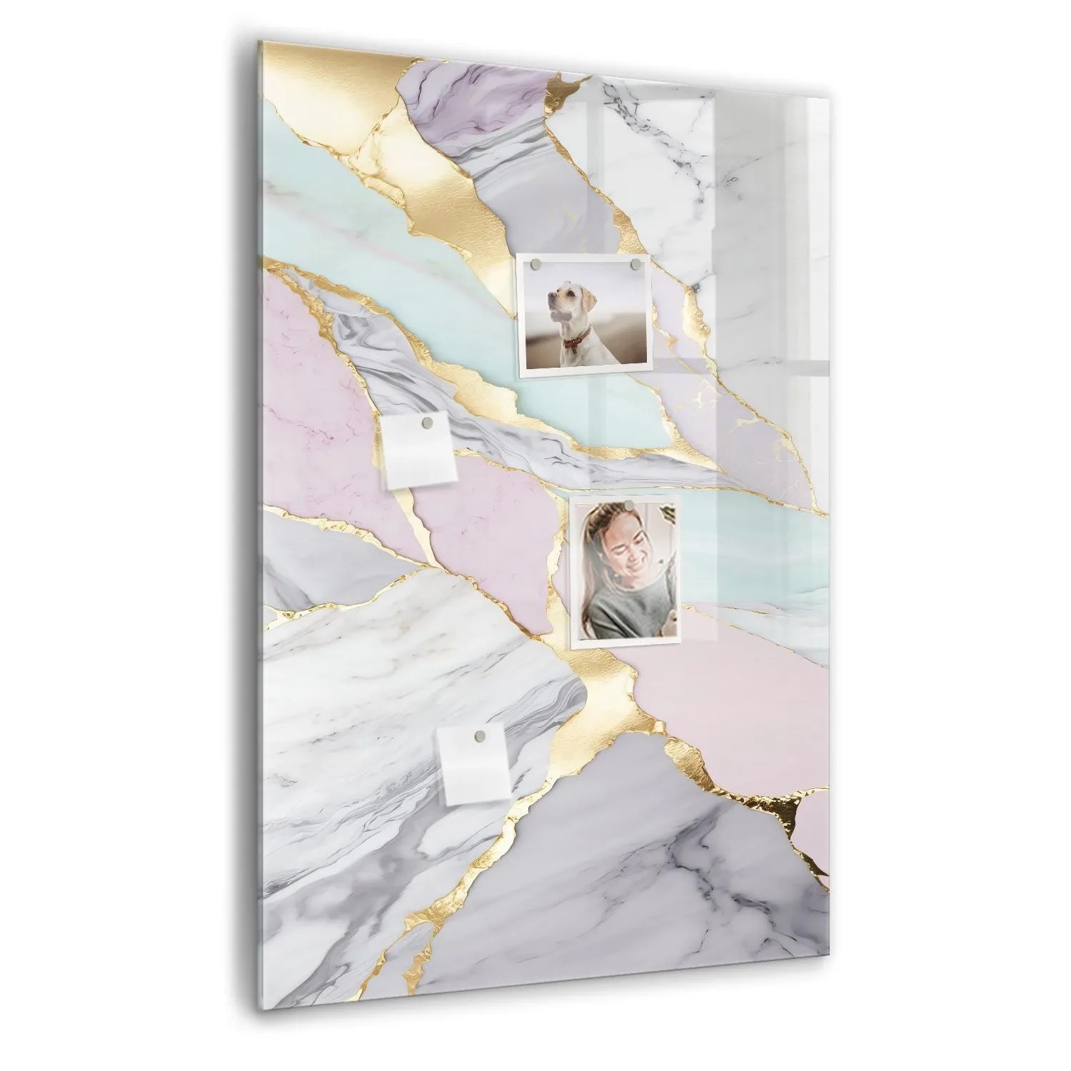 Tulup Magnetische Glastafel Dekorativer Marmor 70x100 cm Magnettafel Mit Ma günstig online kaufen