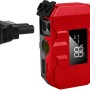 Rotes Apa Schnellstartsystem Lithium Powerpack 10.000 mAh mit Ladekabel.