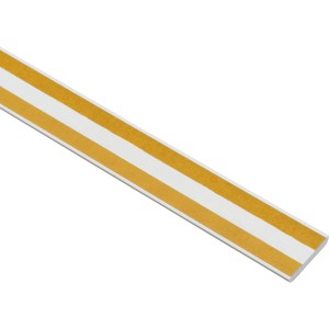 Wandleiste Aus Metall, Weiß, 500 X 50 Mm – Selbstklebend, Pulverbeschichtet, Für Whiteboards & Notizen