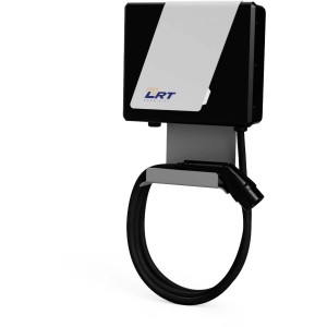 LRT Wallbox Home Line Essential+ 11 kW mit Typ 2 Ladekabel und Halterung.