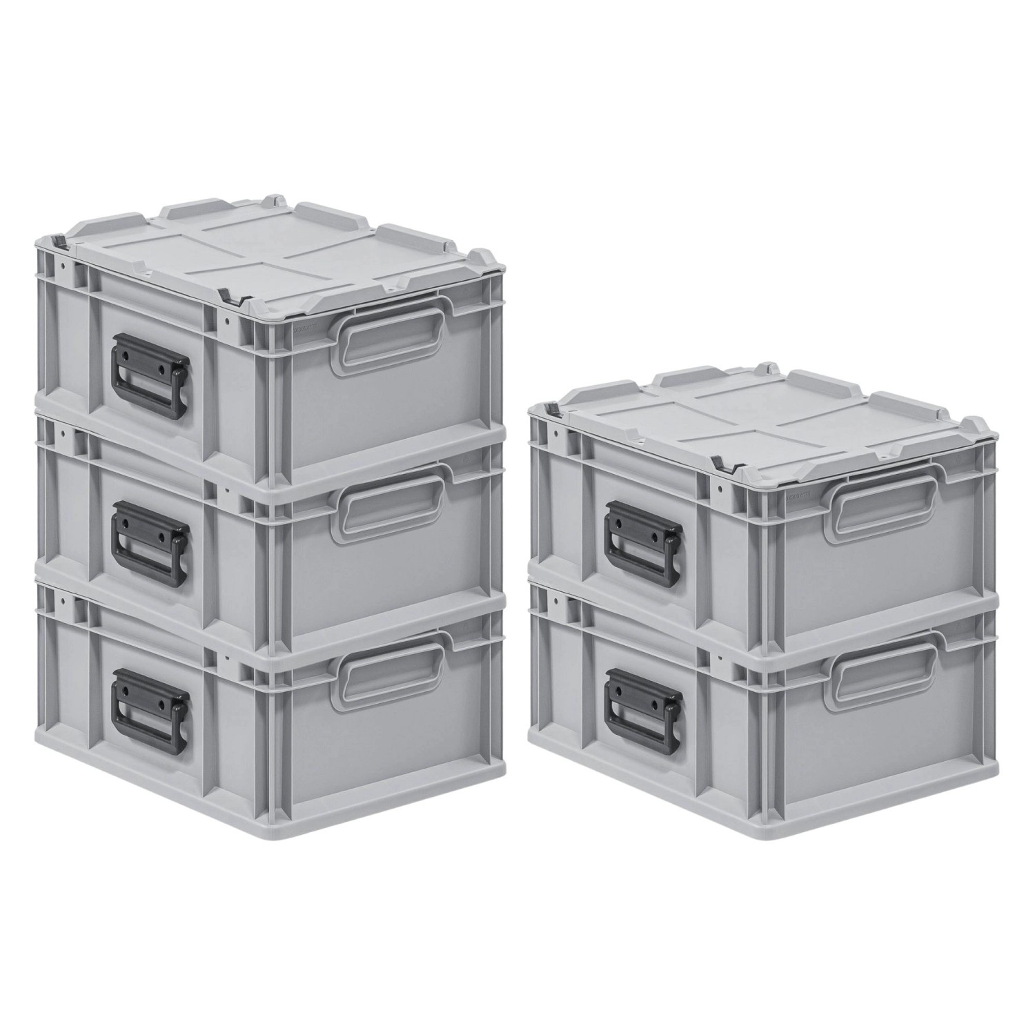 PROREGAL Spar Set 5x Eurobox Nextgen Portable HxBxT 185 x 30 x 40 cm 16 Lit günstig online kaufen