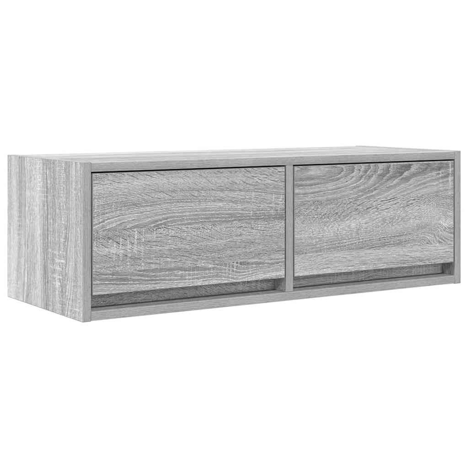 vidaXL TV-Schrank Grau Sonoma 80x31x25,5 cm Holzwerkstoff 861518