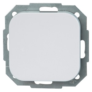 Kopp Auswechselschalter Donau, arktisweiß, für Unterputzmontage.