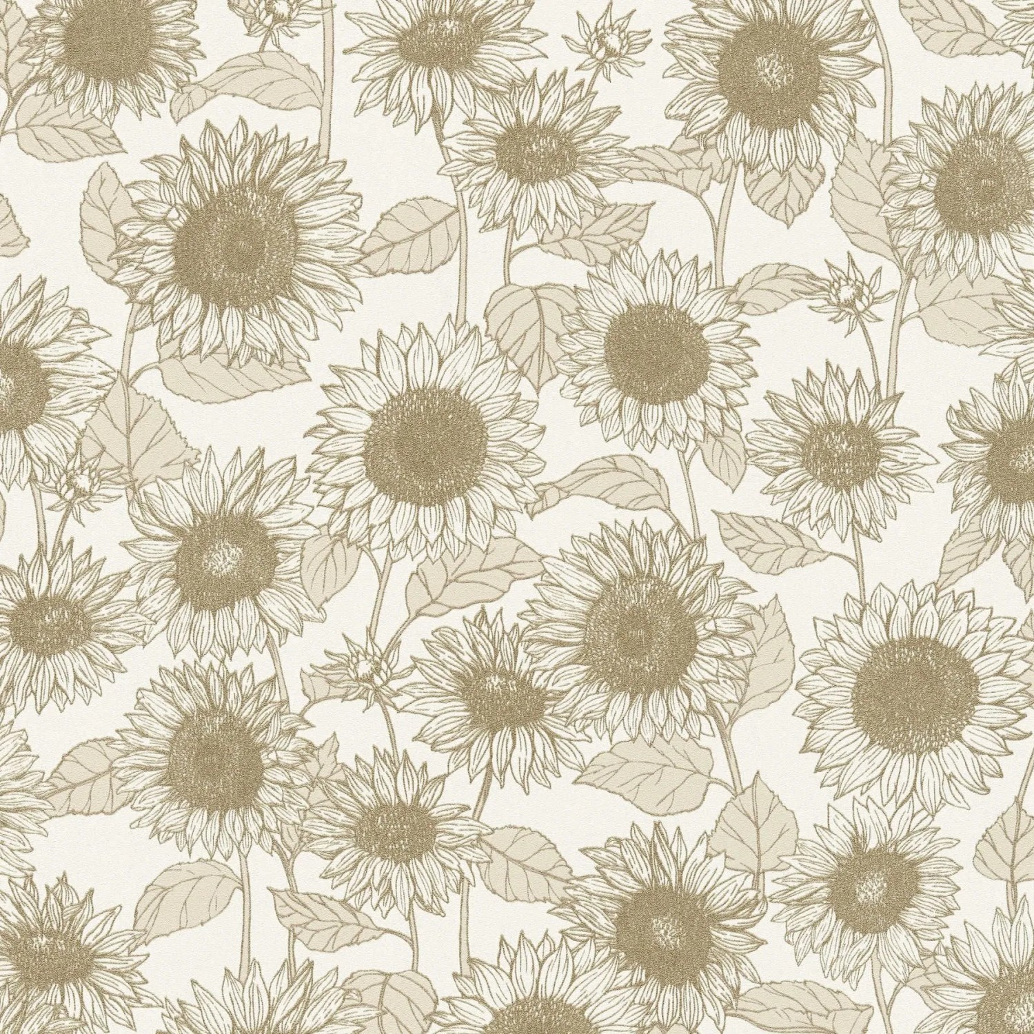 Tadessi Tapete Floral M1-No.525 Vliestapete in Weiß