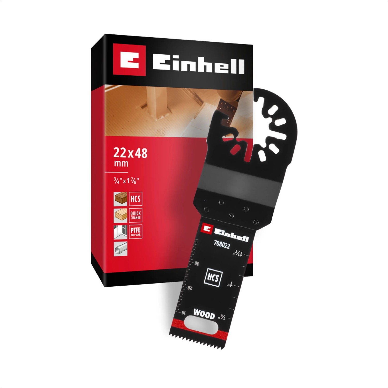 Einhell Tauchsägeblatt HCS Gerade 22 mm x 48 mm günstig online kaufen