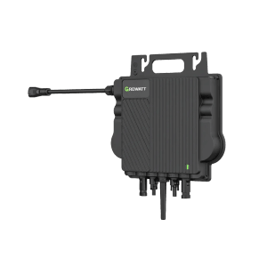 Growatt NEO 800M-X Mikro-Wechselrichter für Balkonkraftwerke, inkl. AC-Kabel und WLAN-Antenne.