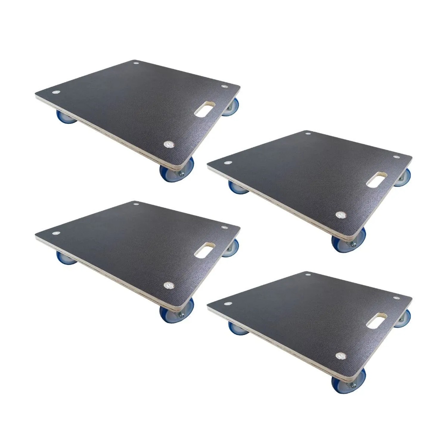 PROREGAL Mega Deal 4x Profi Transportroller Mit 4 Rollen HxBxT 15x58x58cm T günstig online kaufen