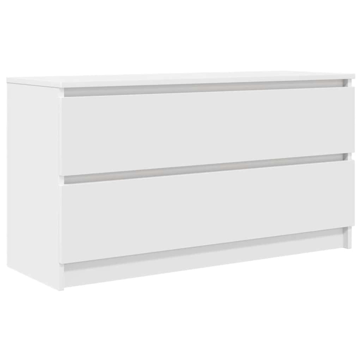 vidaXL TV-Schrank Weiß 100x35x54 cm Holzwerkstoff 861805 günstig online kaufen
