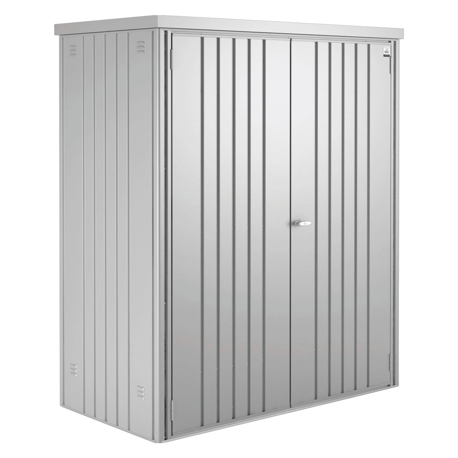 Biohort Geräteschrank Gr. 150 Silber-Metallic B x T:  155 cm x 83 cm