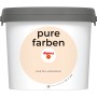 Eimer Alpina Wandfarbe Pure Farben Pastellorange, 2,5 l, matte Innenfarbe.