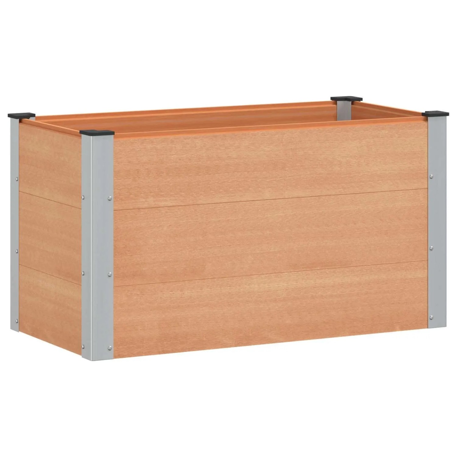 vidaXL Hochbeet Braun 100 x 50 x 54 cm 42038996