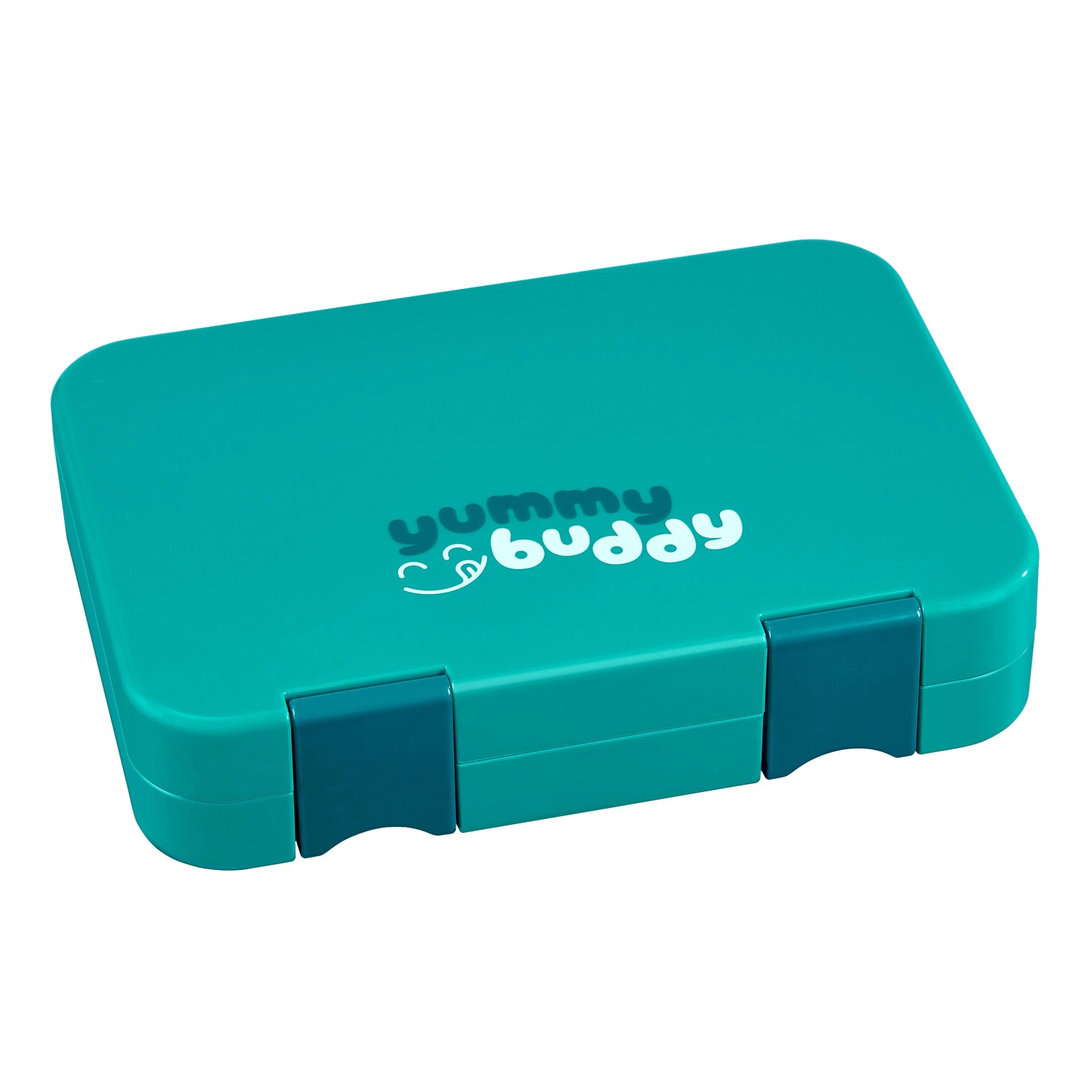 Ecosa EO-8173 Snackbox Brotdose mit 6 Fächern BPA-Frei Petrol